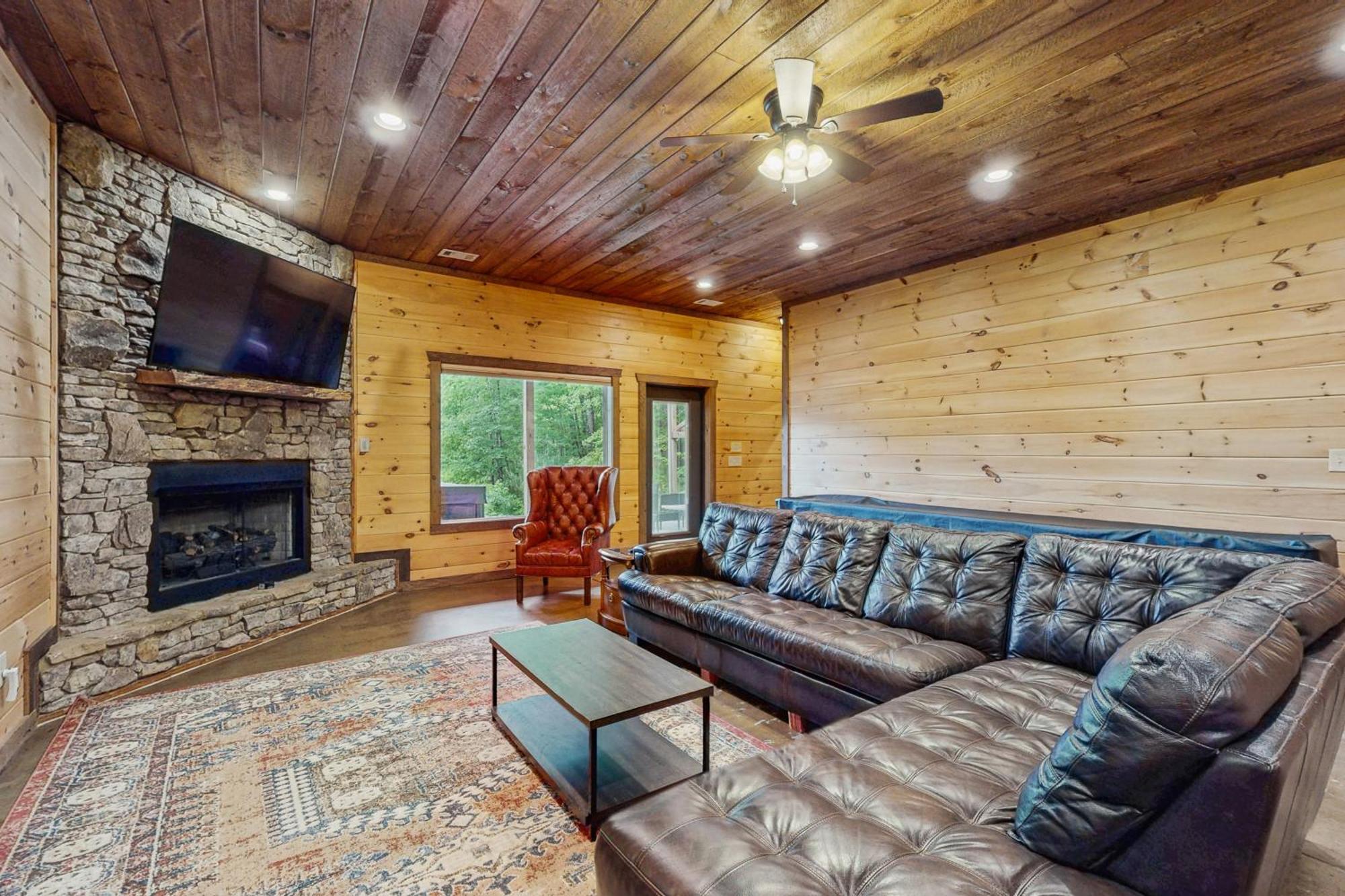 Whispering Woods Villa Blue Ridge Kültér fotó