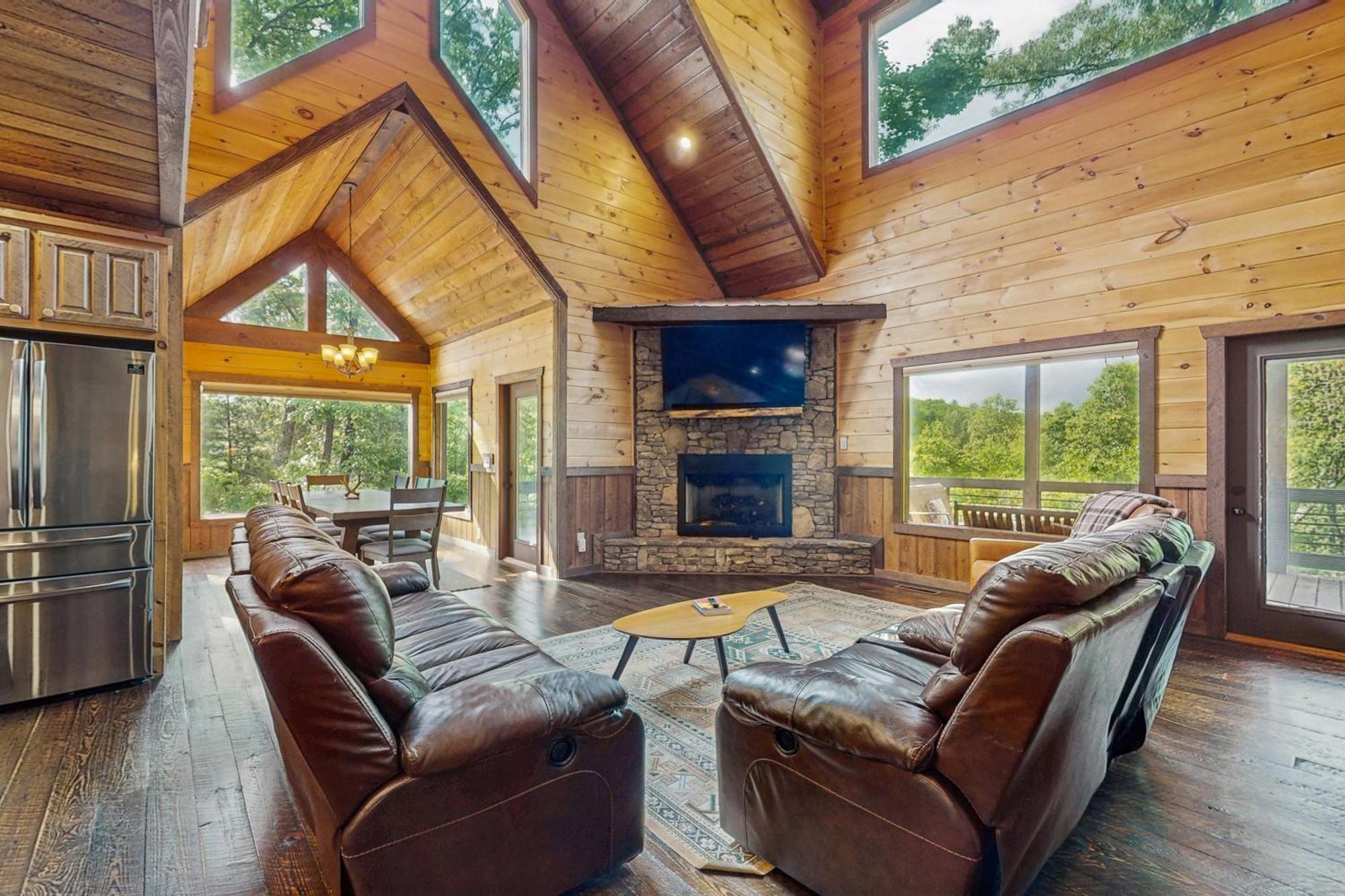 Whispering Woods Villa Blue Ridge Kültér fotó