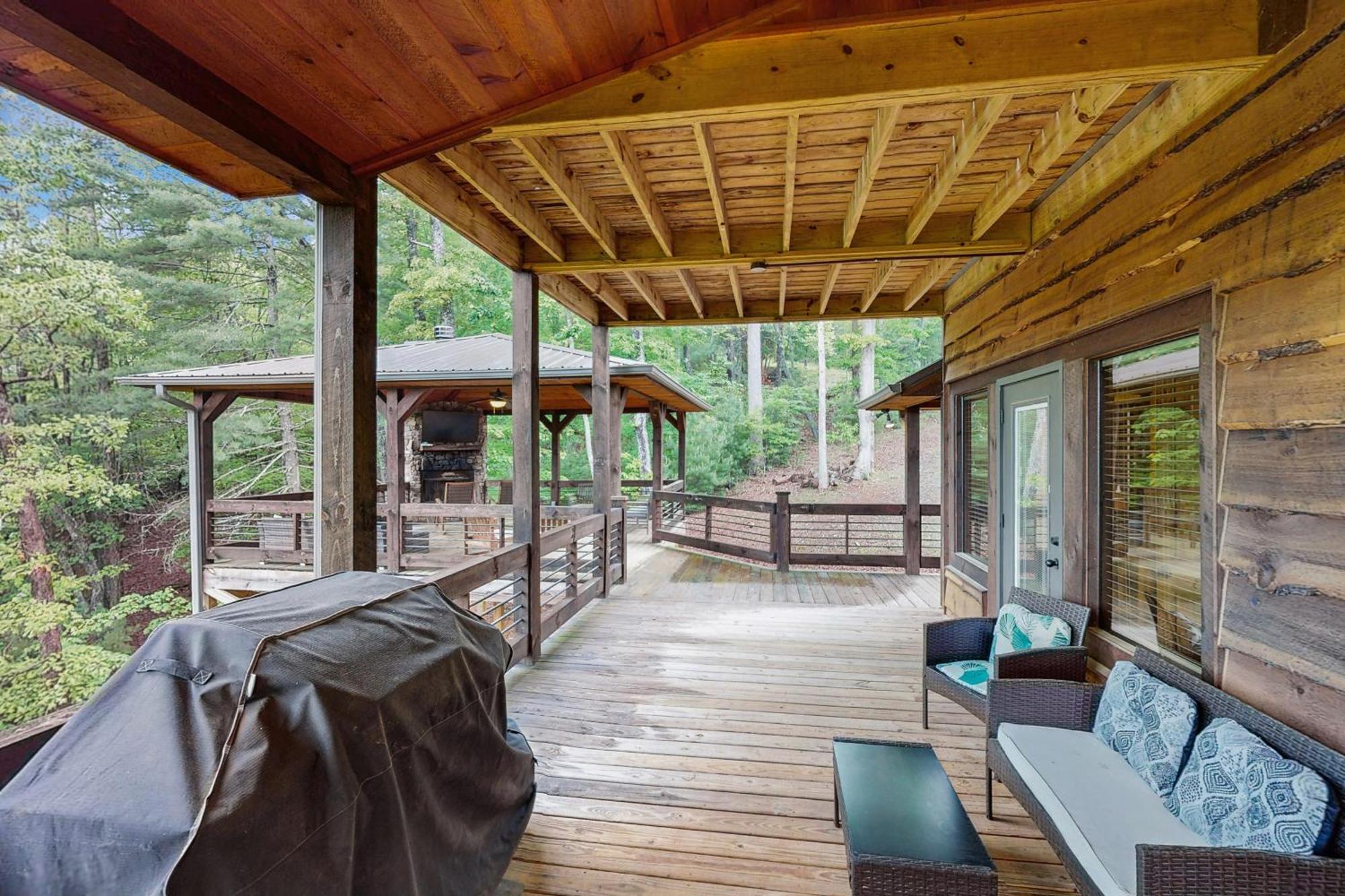 Whispering Woods Villa Blue Ridge Kültér fotó