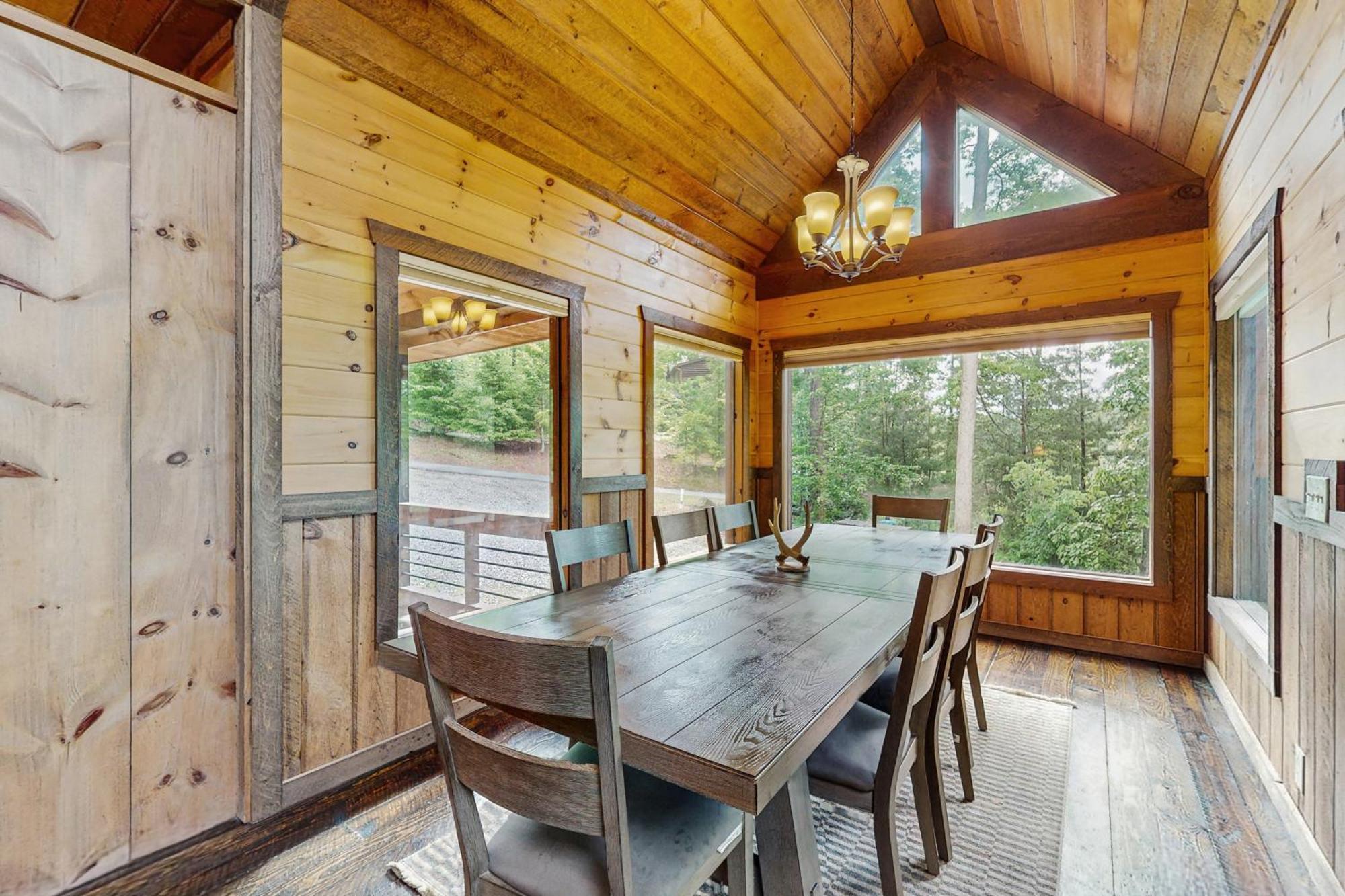 Whispering Woods Villa Blue Ridge Kültér fotó