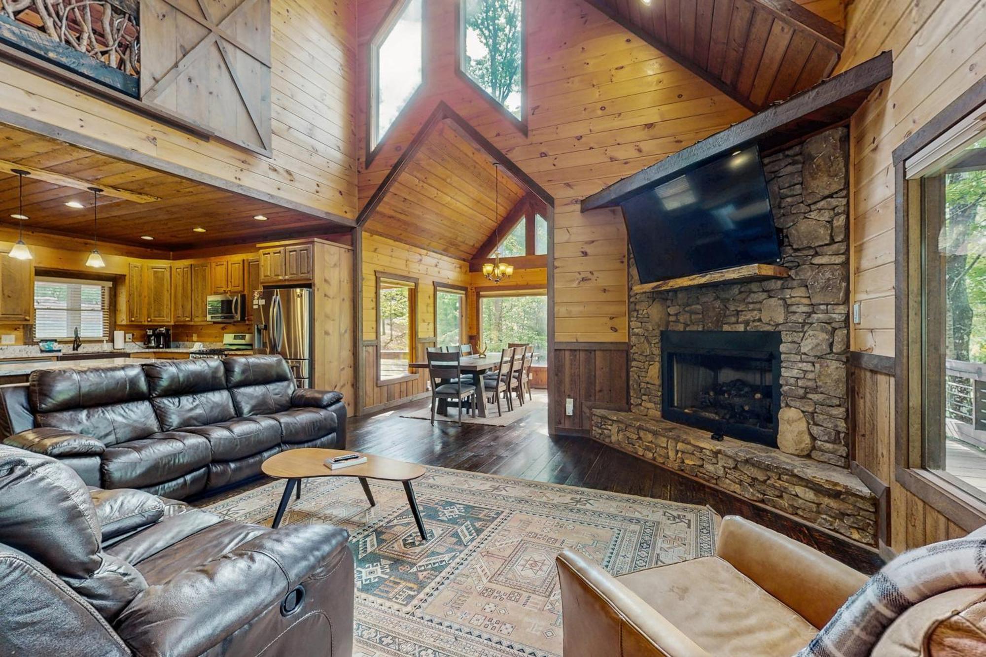 Whispering Woods Villa Blue Ridge Kültér fotó