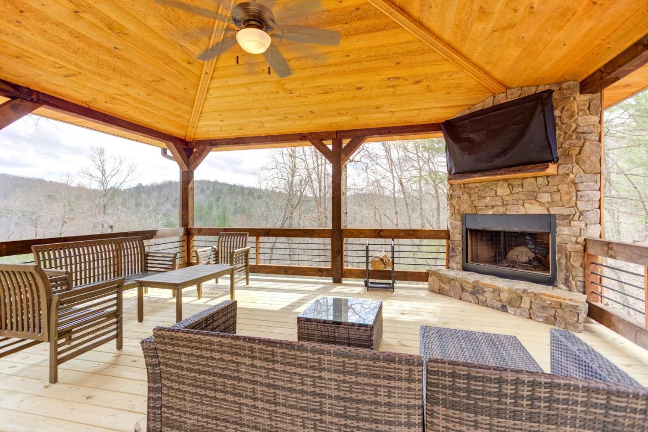 Whispering Woods Villa Blue Ridge Kültér fotó